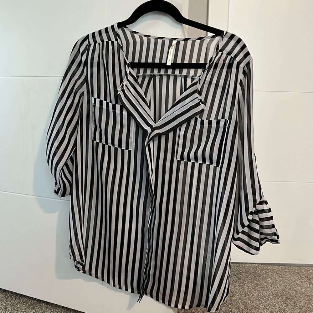 Striped blouse - Picture 1 of 1